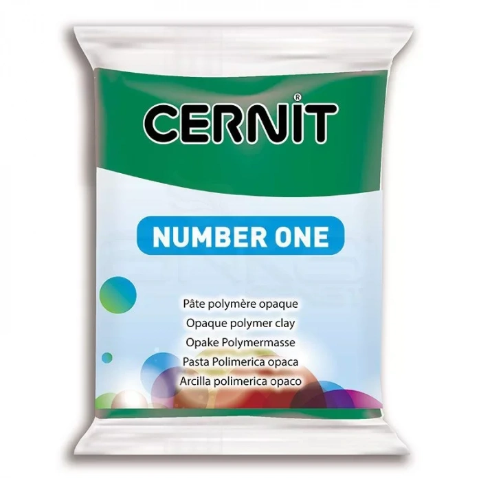 Cernit Number One Polimer Kil 56g 620 Emerald