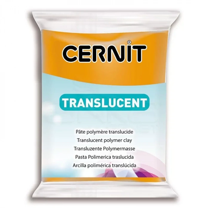 Cernit Translucent (transparan) Polimer Kil 56g 752 Orange