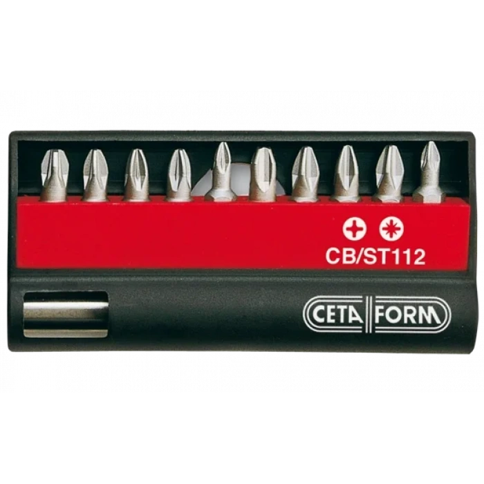 CETA FORM CB/ST112 Bits Uç Takımı 11 Parça (Yıldız/Pozidriv)