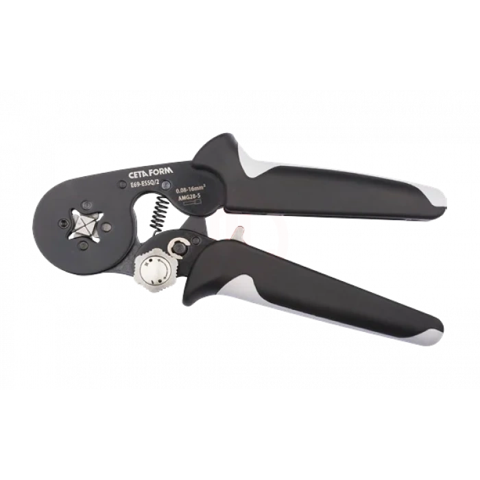 Ceta Form Kablo Yüksüğü Sıkma Pensesi (Kare Form) (0.08 16 Mm2)