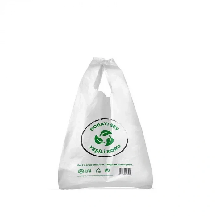Çevre Dostu Atlet Poşet (barkodlu) Küçük - 1 Kg