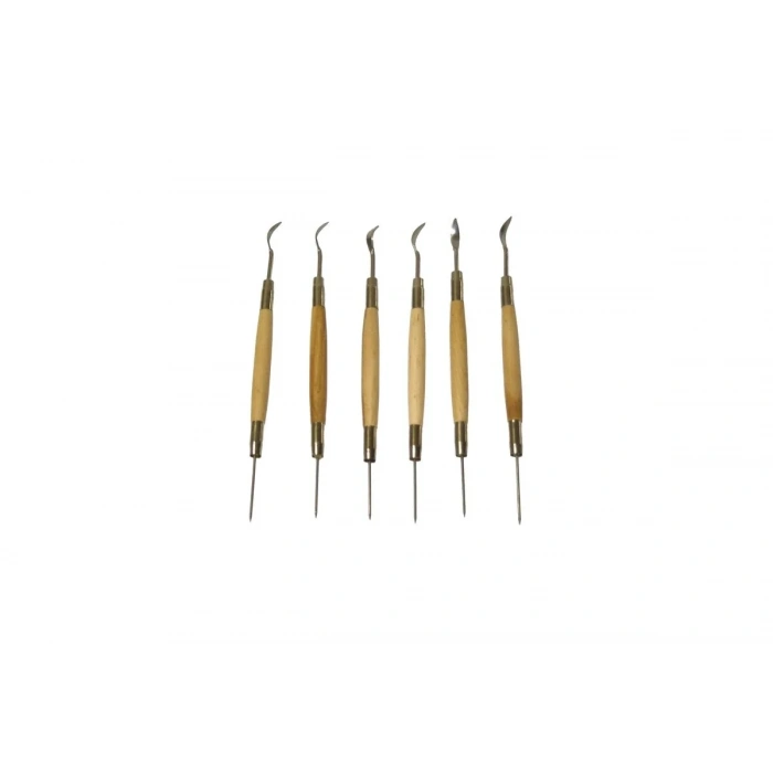 Çift Taraflı Modelaj Detay Kalemi 6lı