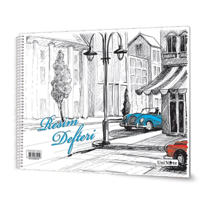 Çınar 33x48 Spiralli  Resim Defteri 15 Yp 33001