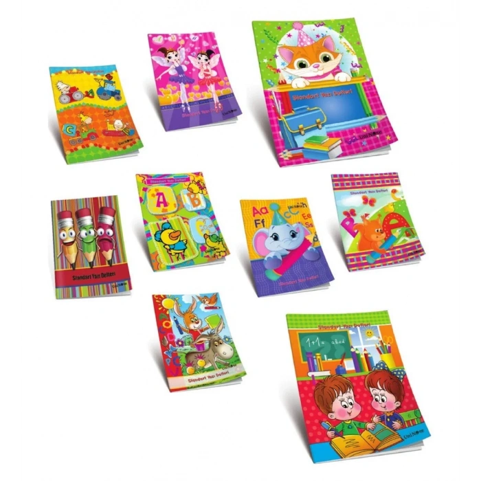 Çınar Güzel Yazı Defteri Dikişli Karton Kapak 1 Ortalı 40 Yaprak A5 Küçük