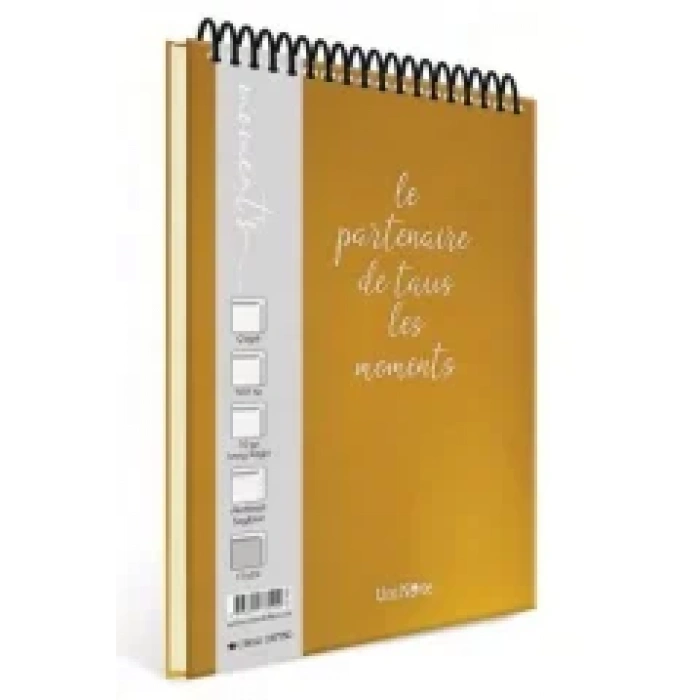 ÇINAR MOMENTS SPİRALLİ BLOKNOT 17x24 KARELİ 100 YAPRAK (78022)