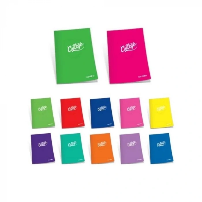 Çınar Uni Note PP Kapak Okul Defteri College A5 40yp Çizgili