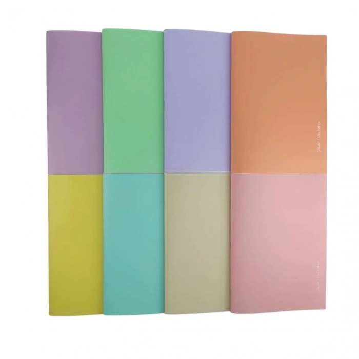 Çınar Uni Note PP Kapak Okul Defteri Pastel A4 40yp Kareli