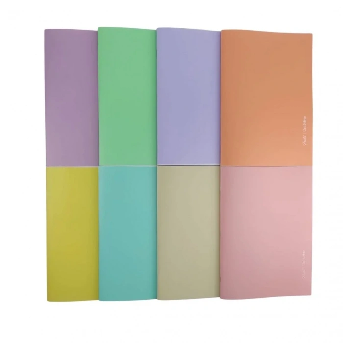 Çınar Uni Note PP Kapak Okul Defteri Pastel A4 80yp Çizgili