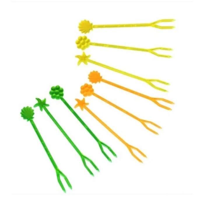 Cips Çatalı Renkli ( 1000li X 15 Paket )