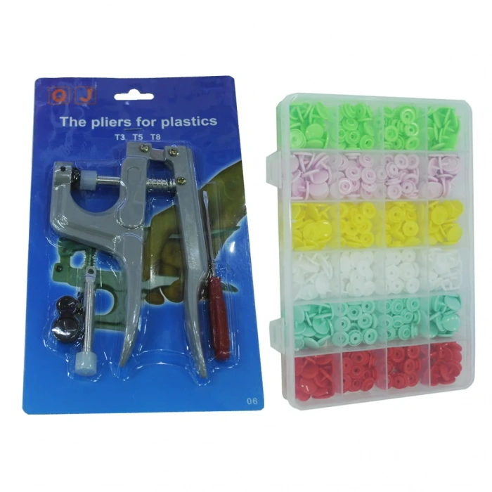 Çıt Çıt Çakma Makinesi (el Tipi) + Çıt Çıt Seti 120 Adet