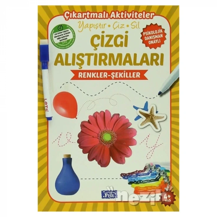 Çizgi Alıştırmaları : Renkler - Şekiller