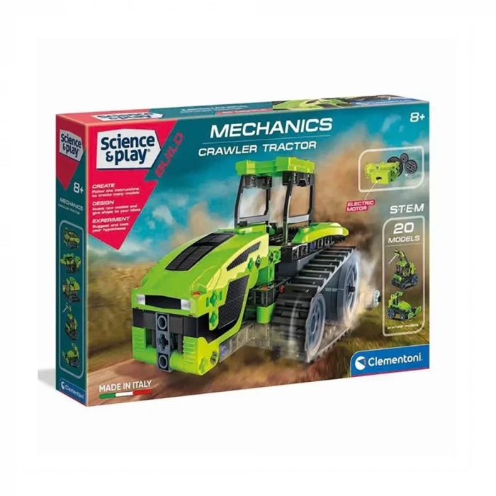 Clementoni Mekanik Laboratuvarı Çiftlik Traktörü 75064TR