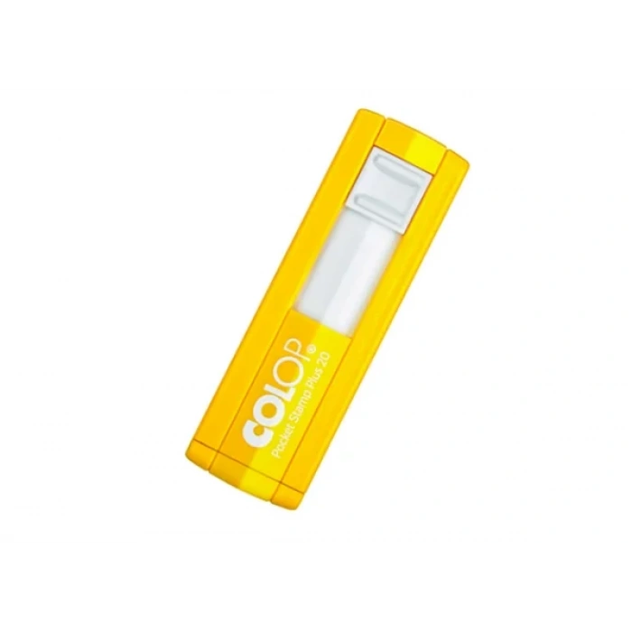 COLOP CEP20 KAŞE SARI KASA SİYAH KEÇE - 14X38MM