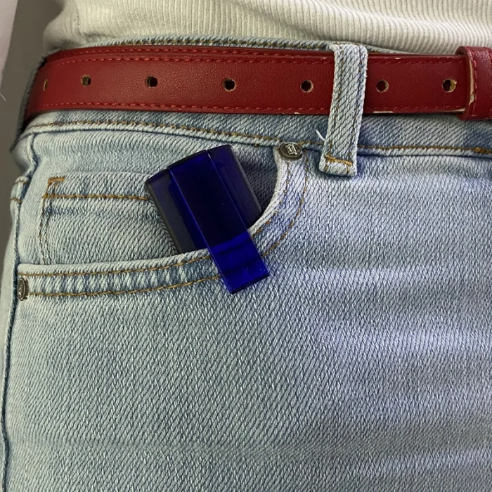 COLOP CEP30 KAŞE MAVİ KASA SİYAH KEÇE - 18X47MM