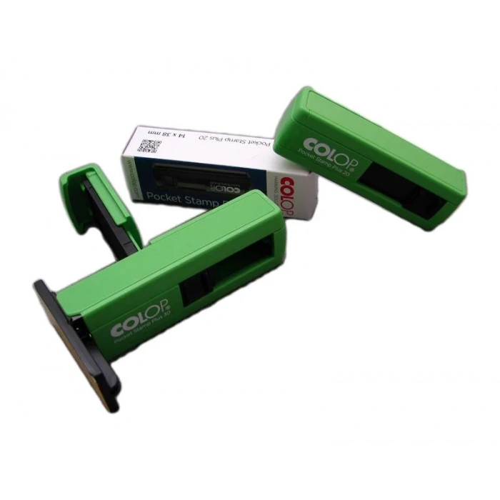 COLOP CEP30 KAŞE YEŞİL KASA SİYAH KEÇE - 18X47MM