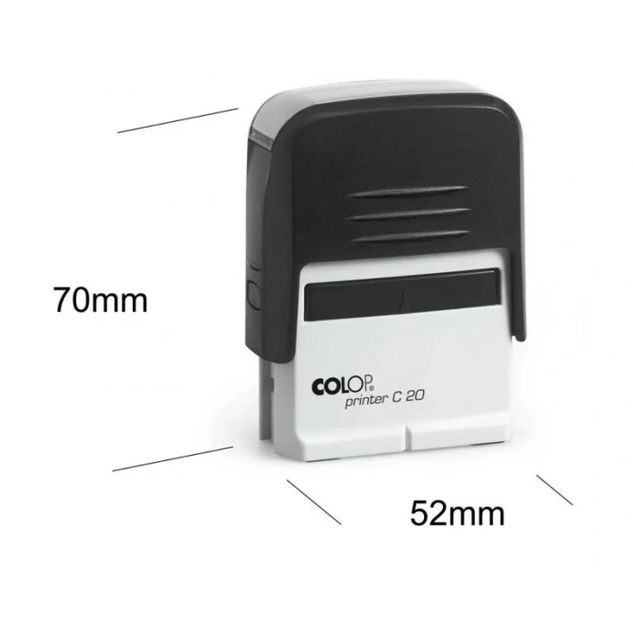 COLOP PRINTER C20 SİYAH KASA SİYAH KEÇE - 14X38MM