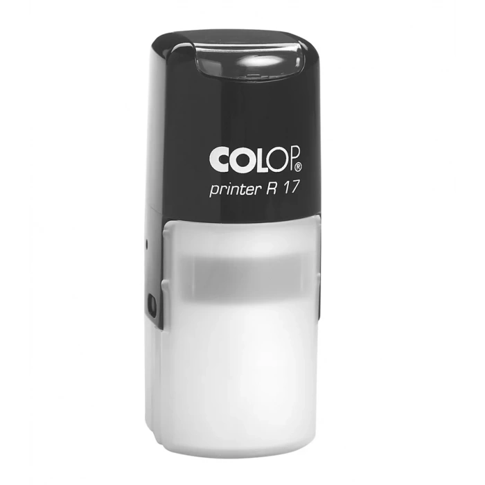 COLOP R17 YUVARLAK SİYAH KASA SİYAH KEÇE - 17MM