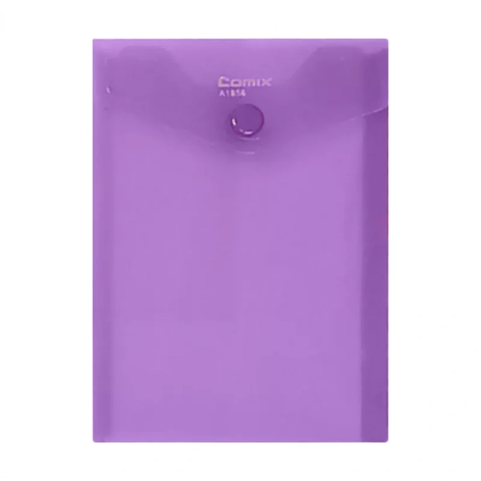 Comix A1856 Çıtçıtlı Evrak Dosyası A6 Karışık Renk