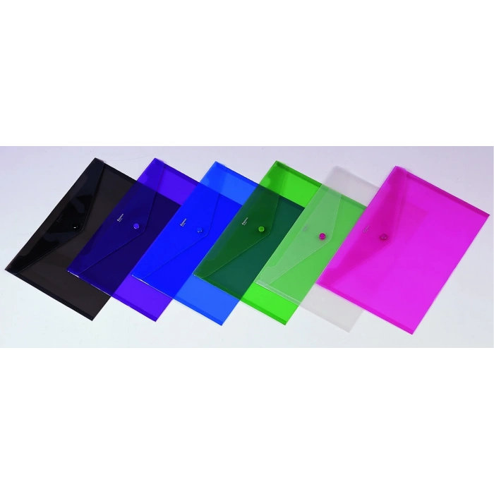 Comix Çıtçıtlı Dosya A4 şeffaf A1853