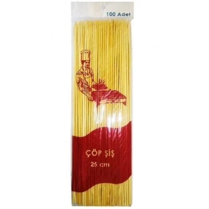 Çöp Şiş 25 cm ( 20000 Adet )