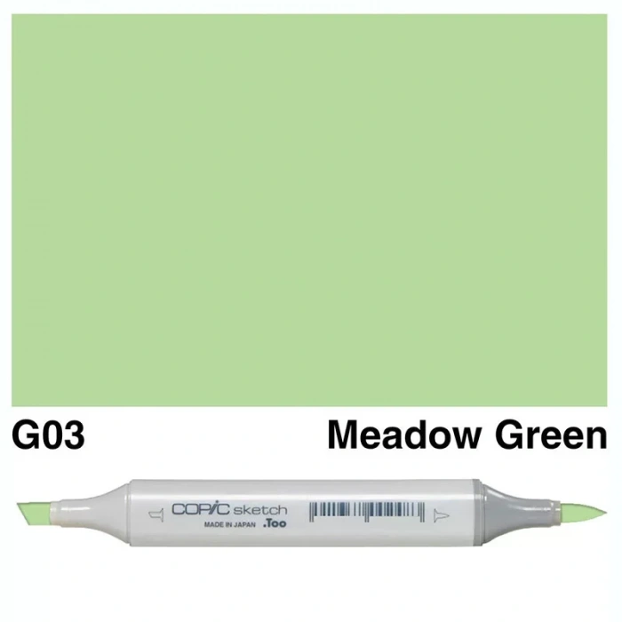 Copic Sketch Marker G03 Meadow Green
