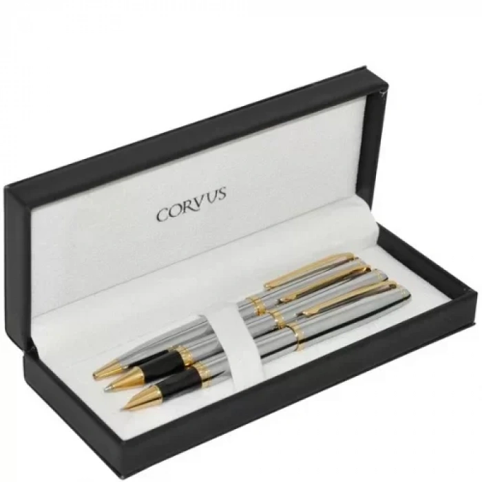 Corvus Dolma + Tükenmez + Roller Kalem CV25DTR