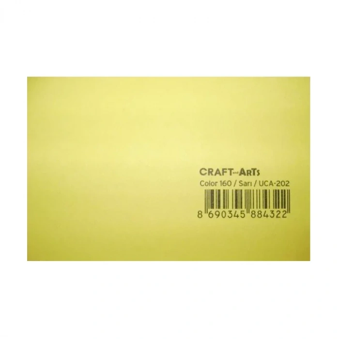 Craft&arts Fon Kartonu 50x70 Sarı 160gr