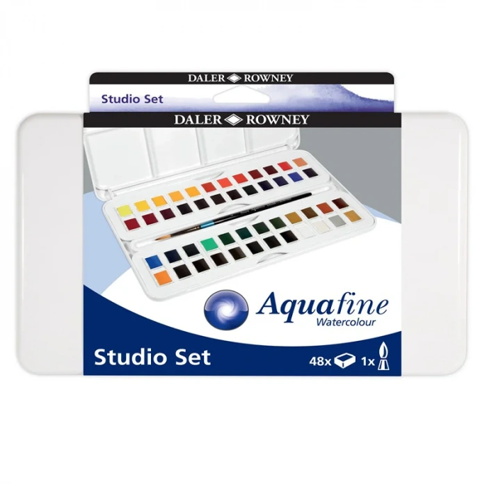 Daler Rowney Aquafine Studio Set 48li Set
