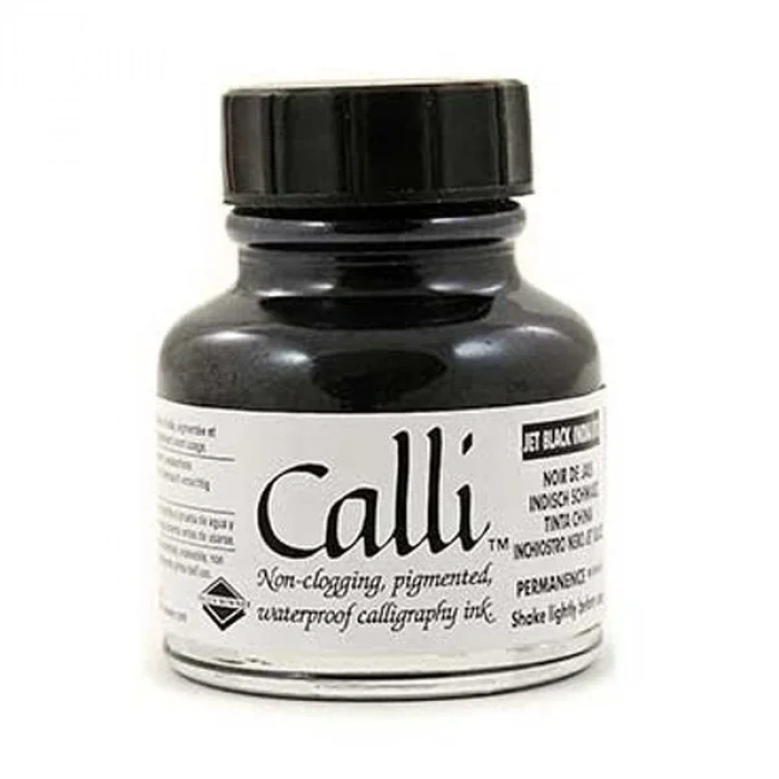 Daler Rowney Calli Kaligrafi Mürekkebi 010 29,5ml Black İndia