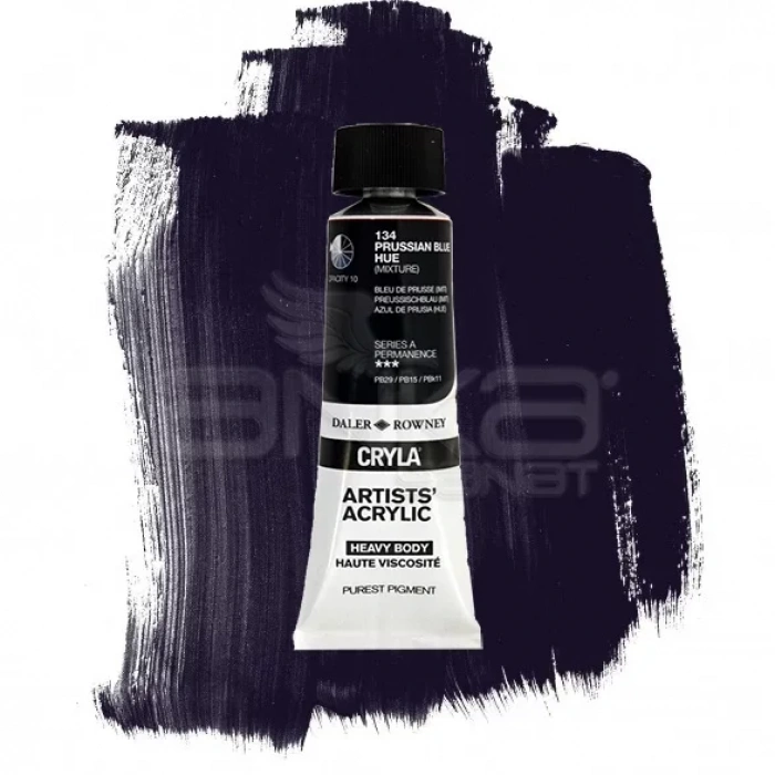 Daler Rowney Cryla Artist Akrilik Boya 75ml 134 Prussian Blue Hue Seri A