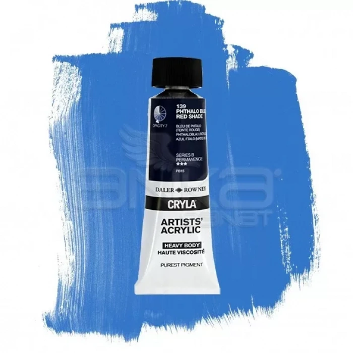 Daler Rowney Cryla Artist Akrilik Boya 75ml 139 Phthalo Blue Red Shade Seri B