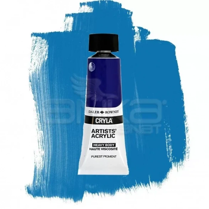 Daler Rowney Cryla Artist Akrilik Boya 75ml 160 Cobalt Chromite Blue Red Shade Seri D