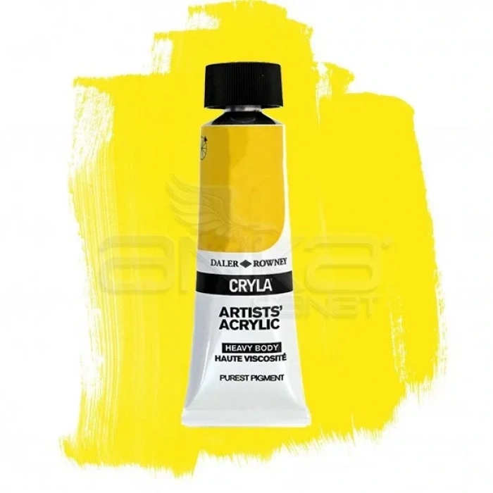 Daler Rowney Cryla Artist Akrilik Boya 75ml 675 Primary Yellow Seri B