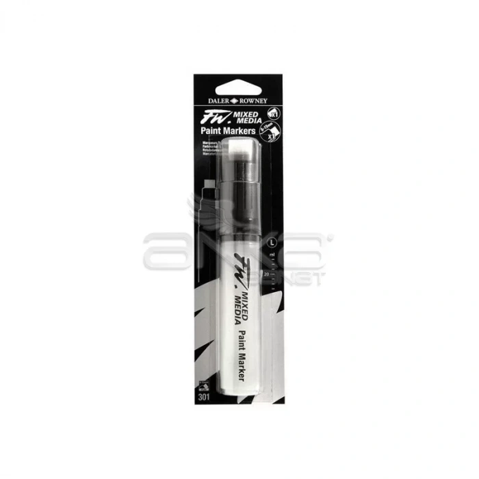 Daler Rowney FW Mixed Media Paint Marker Sets 301 8-15mm Flat (L)