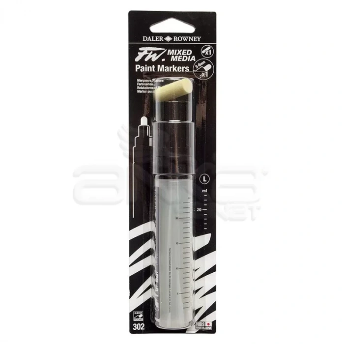 Daler Rowney Fw Mixed Media Paint Marker Sets 302 3-6mm Teknik Uç (l)