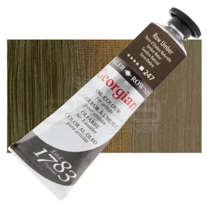Daler Rowney Georgian Yağlı Boya 38ml No:247 Raw Umber