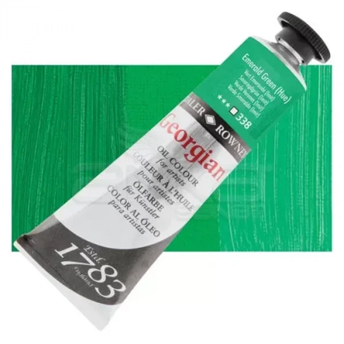 Daler Rowney Georgian Yağlı Boya 38ml No:338 Emerland Green (Hue)