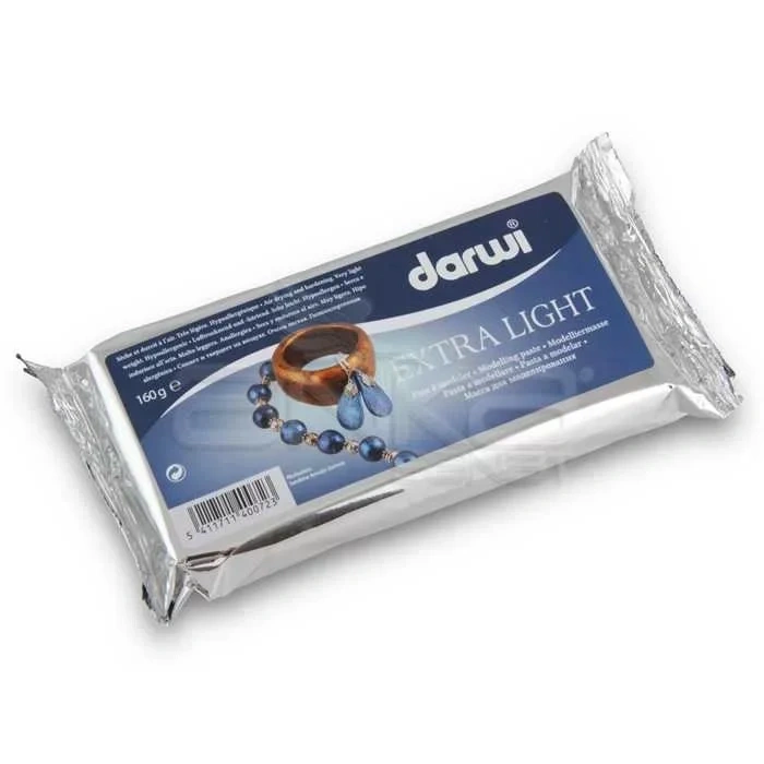 Darwi Extra Light Hafif Seramik Hamuru Beyaz 160g
