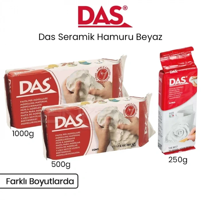 Das Seramik Hamuru Beyaz