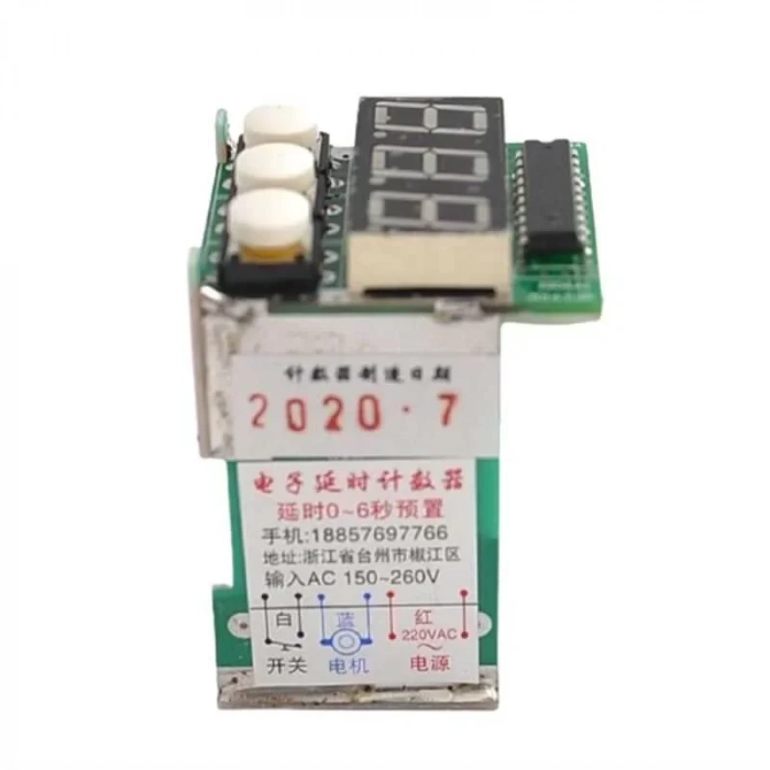 Dayang Db-69 Pastal Başı Kesim Makinesi Uzun Tutacak Sayacı