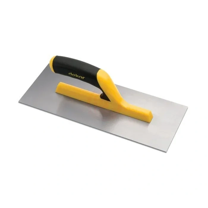 Dekor Hassan Alçı Malası Açık Plastik Saplı Yay Çeliği 35 Cm