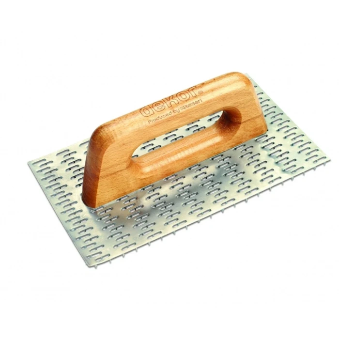 Dekor Hassan Duvar Raspası Yedek Çelik Ahşap Saplı 25 Cm