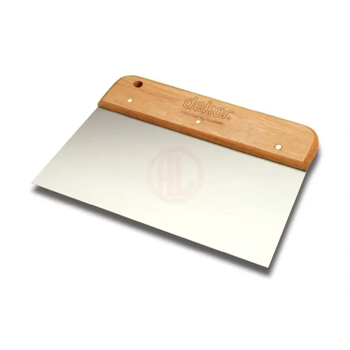 Dekor Hassan Geniş Ispatula Ahşap Saplı Yay Çeliği 30 Cm