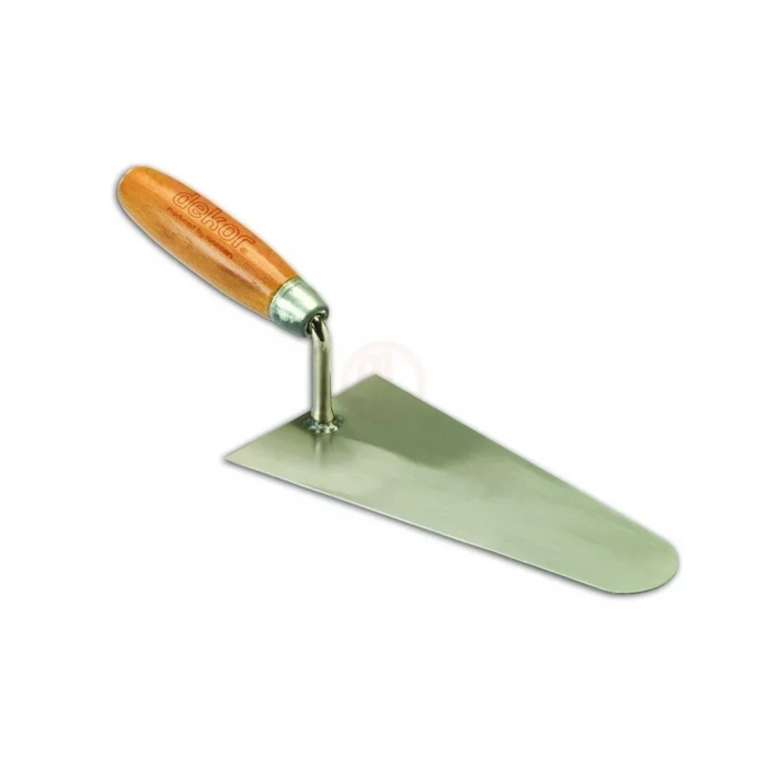 Dekor Hassan Sıva Malası Ahşap Saplı Yay Çeliği 14 Cm (058)