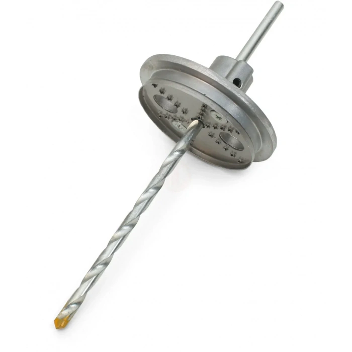 Dekor Rulo Strafor Açıcı Panç 10X135 Mm Matkap Uçlu Sds Plus 6,5 Cm