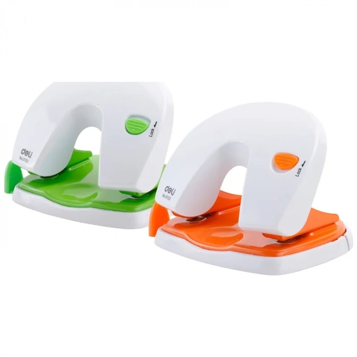 DELİ 0123 KİLİTLİ DELGEÇ 80mm 20 SAYFA