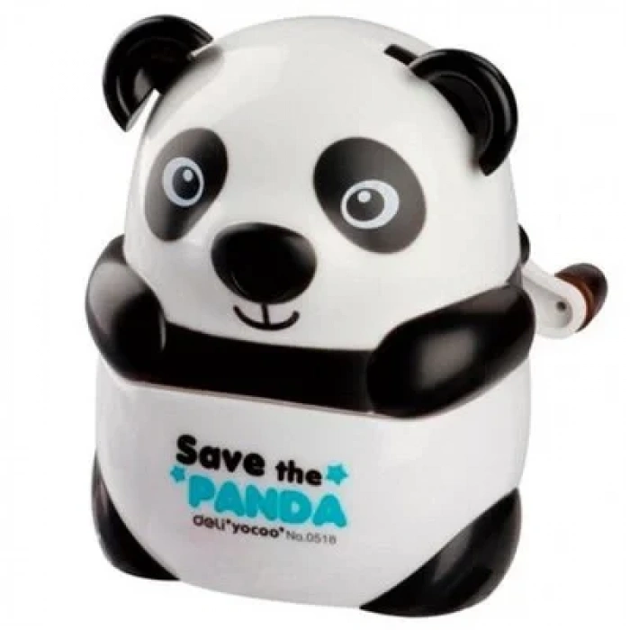 Deli 0518 Panda Masa Üstü Kalemtraş