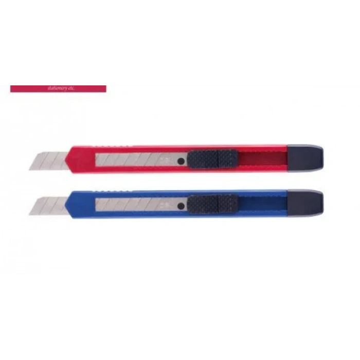 DELİ 2051 PLASTİK DAR MAKET BIÇAĞI 9mm (0.4mm KALINLIK)(SK5 JAPON ÇELİĞİ)