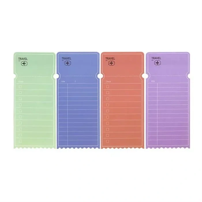 DELİ A55702 SEYAHAT YAPIŞKANLI NOT KAĞIDI 128x58 30 YAPRAK