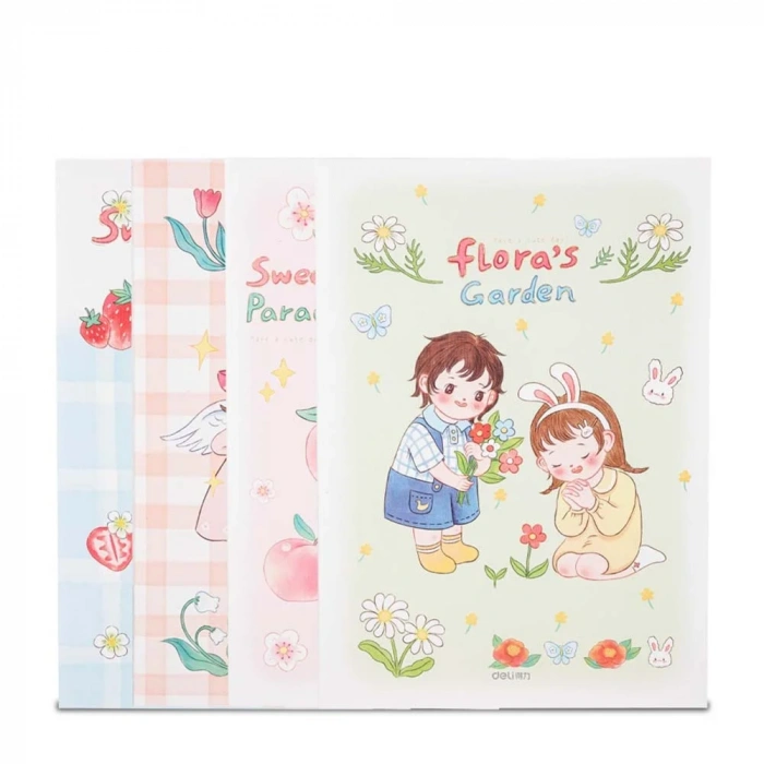 Deli Cute Day Notebook B5 Çizgili FB540